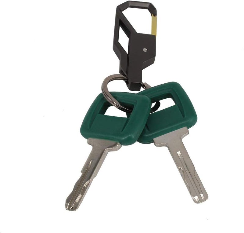 HKOO Laser Cut Heavy Equipment Ignition Key Set for Volvo - Image 1