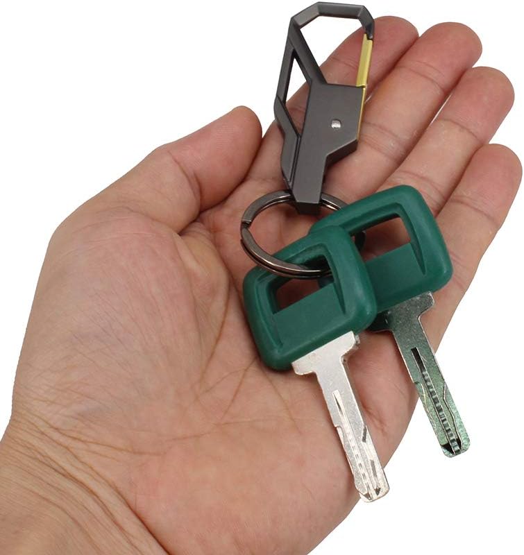 HKOO Laser Cut Heavy Equipment Ignition Key Set for Volvo - Image 3