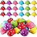 Jerify 36 Pcs Mini Mushroom Stress Balls Toys Mushroom Party Favors Gifts 157 Inch PU Foam Stretchy Stress Relief Fidget Toys Bulk for Adults Anxiety Relaxing Multi Colors - Image 2