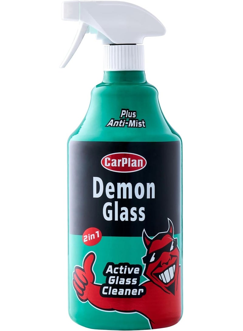 CarPlan Demon Glass 34 fl Oz (1L) - Active Glass Cleaner - Image 1