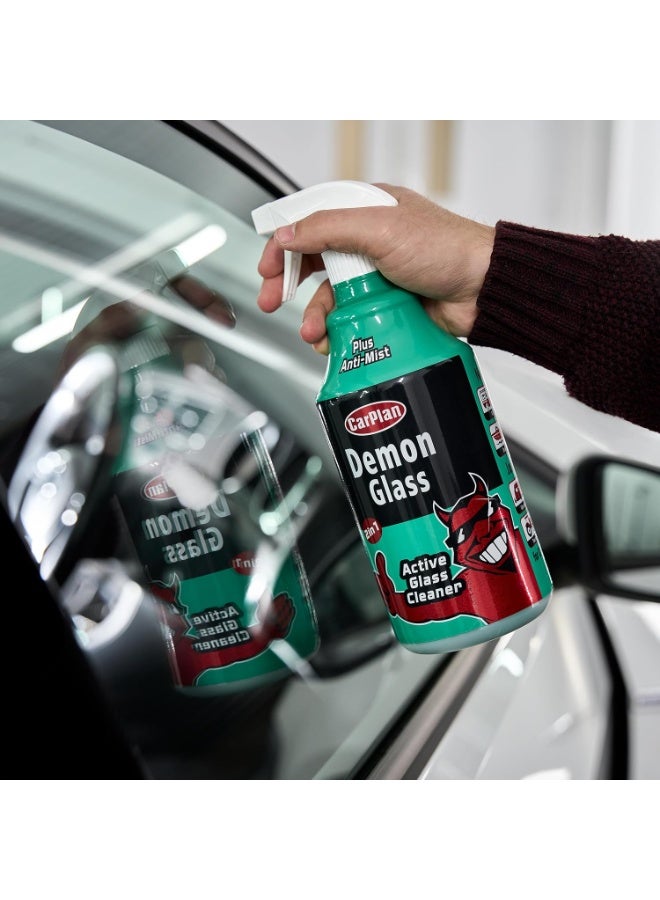 CarPlan Demon Glass 34 fl Oz (1L) - Active Glass Cleaner - Image 5