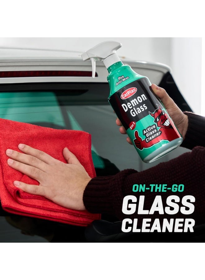 CarPlan Demon Glass 34 fl Oz (1L) - Active Glass Cleaner - Image 2