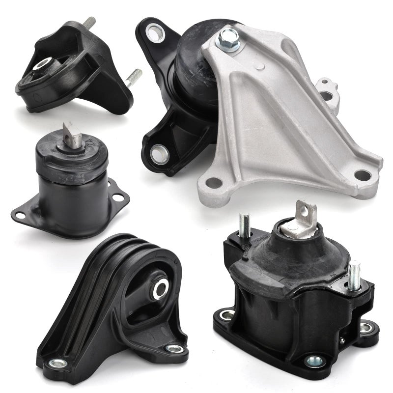 Engine Motor Mount Set Compatible with Honda Accord 24L 2013 2014 2015 2016 2017 Replace A65072 A65054 A65040 A65068 A65071