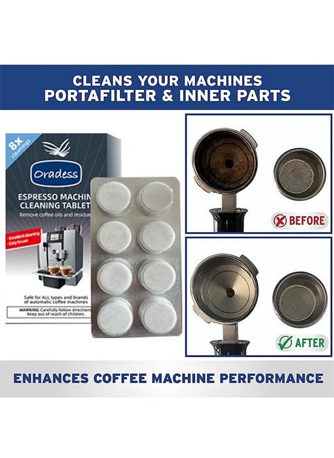 Espresso Machine Cleaning Tablets，Automatic Coffee Maker Cleaner Descaler Coffee Grinder Descaling Solution 8 count - pzsku/Z169E5C386FC4EA20306BZ/45/_/1736403899/addef2a5-6428-48b8-b3d2-210e531eee40