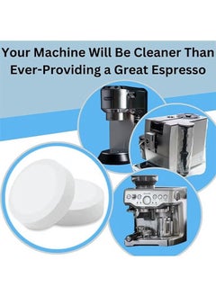 oradess Espresso Machine Cleaning Tablets，Automatic Coffee Maker Cleaner Descaler Coffee Grinder Descaling Solution 8 count  - Image 4