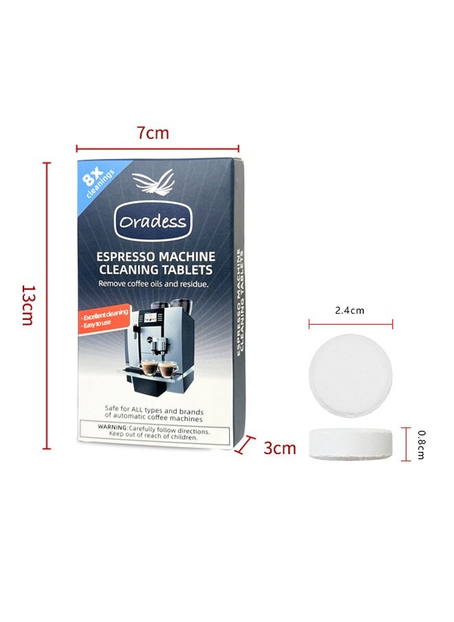 Espresso Machine Cleaning Tablets，Automatic Coffee Maker Cleaner Descaler Coffee Grinder Descaling Solution 8 count - pzsku/Z169E5C386FC4EA20306BZ/45/_/1736403929/3a876036-cb0f-484f-a9e3-eb520e85984e