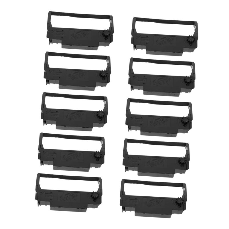 Purple 13X8CM Cash Register Ink Ribbon 10pcs Replacement for Receipts and Invoices - Image 2