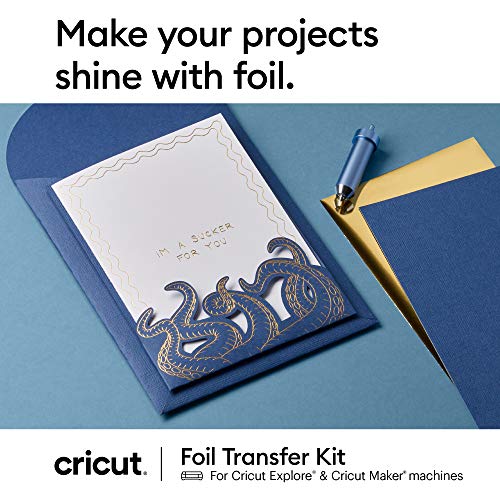 Cricut Foil Transfer Kit, 3 Tips-fine, Medium & Bold, Explore Maker Machines - Image 2