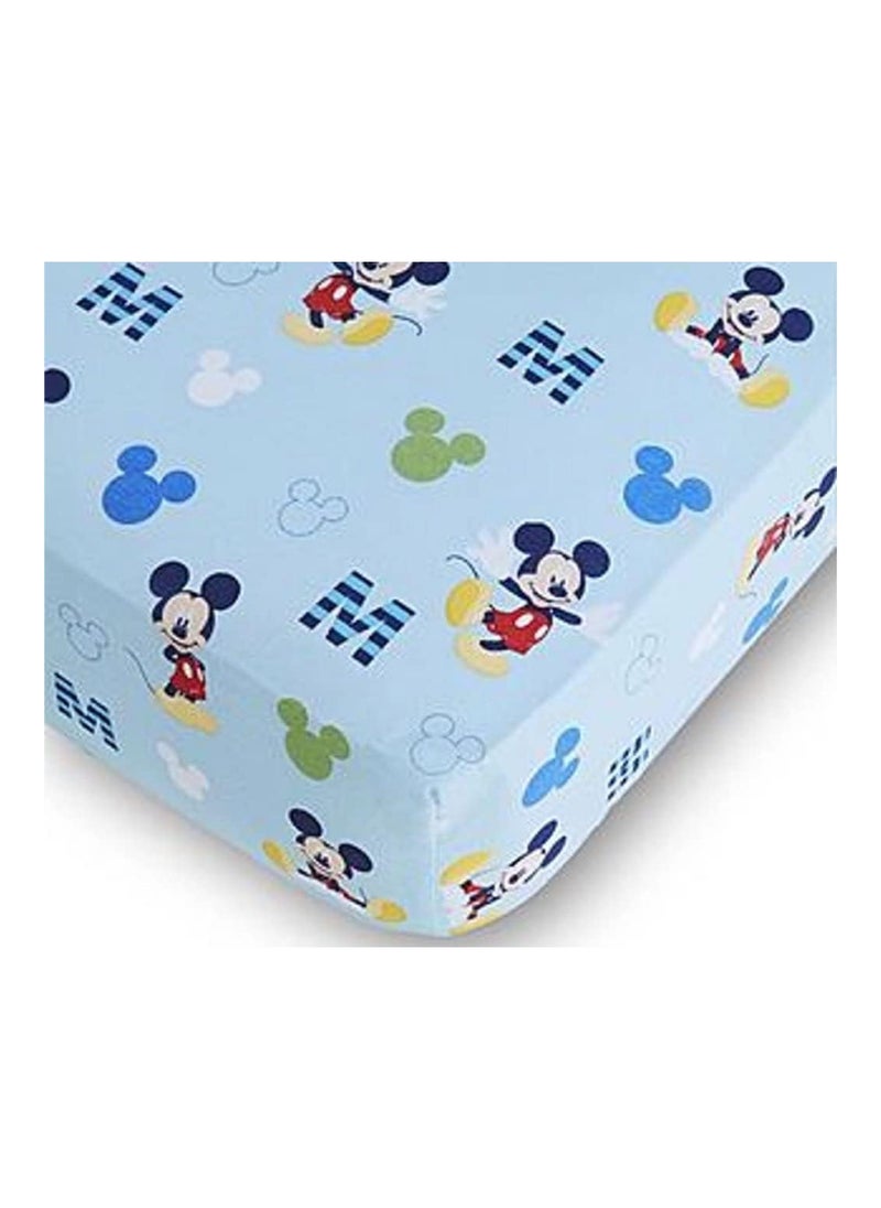 Mickey Mouse Fitted Crib Sheet - pzsku/Z169E937994608FE2A304Z/45/_/1701347040/5b9a339f-f4fa-4e0f-87a7-c315590bd0d1