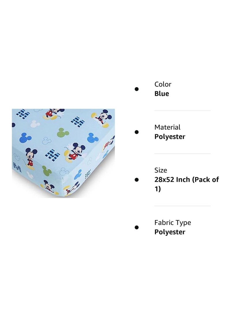 Mickey Mouse Fitted Crib Sheet - pzsku/Z169E937994608FE2A304Z/45/_/1701347042/e7885cd9-a60e-4280-8667-9ab19e3f1735