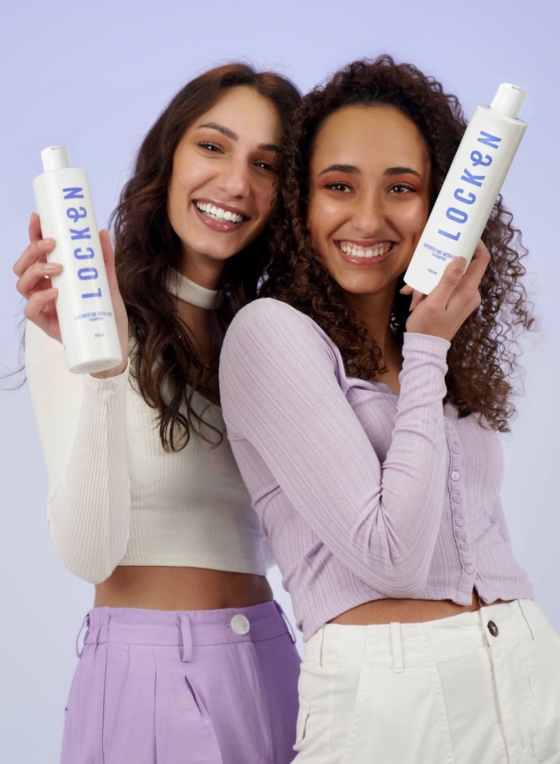 LOCKEN SHAMPOO - Clarify & Replenish - Sulfate, Paraben Free (400ml) - Image 5