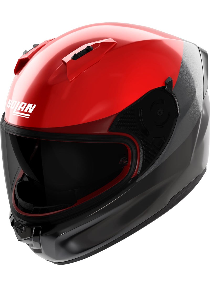 Nolan N60-6 VERNICIATURA SPECIALE BLACK/RED/ANTHRACITE GLOSSY Helmet - Image 3