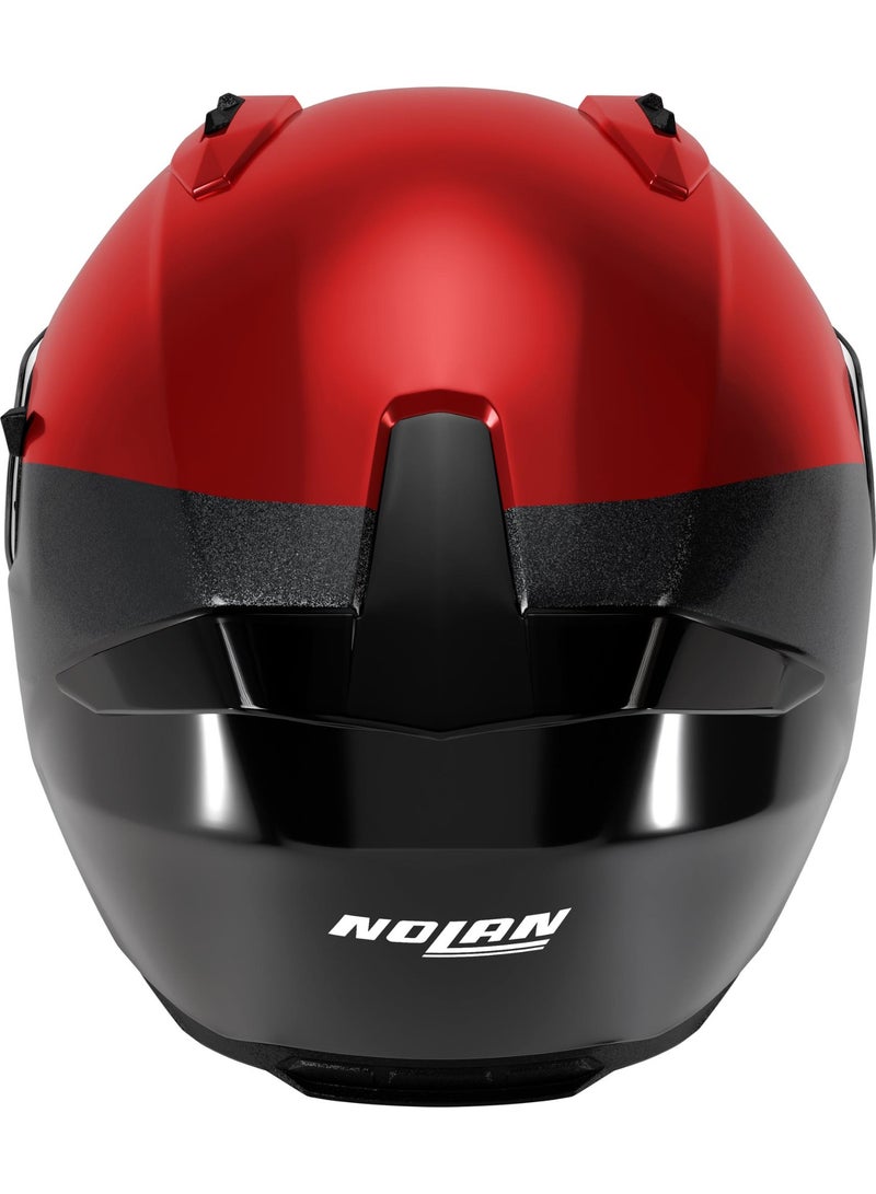 Nolan N60-6 VERNICIATURA SPECIALE BLACK/RED/ANTHRACITE GLOSSY Helmet - Image 2