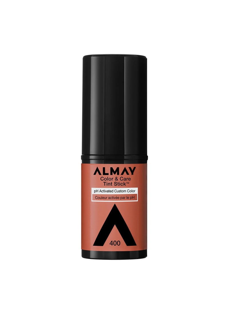 Almay Almay Lip and Cheek Tint Color  Care Tint Stick MultiUse Moisturizing Blush and Lip Color Dewy Finish 400 Nude Flush 025 oz 