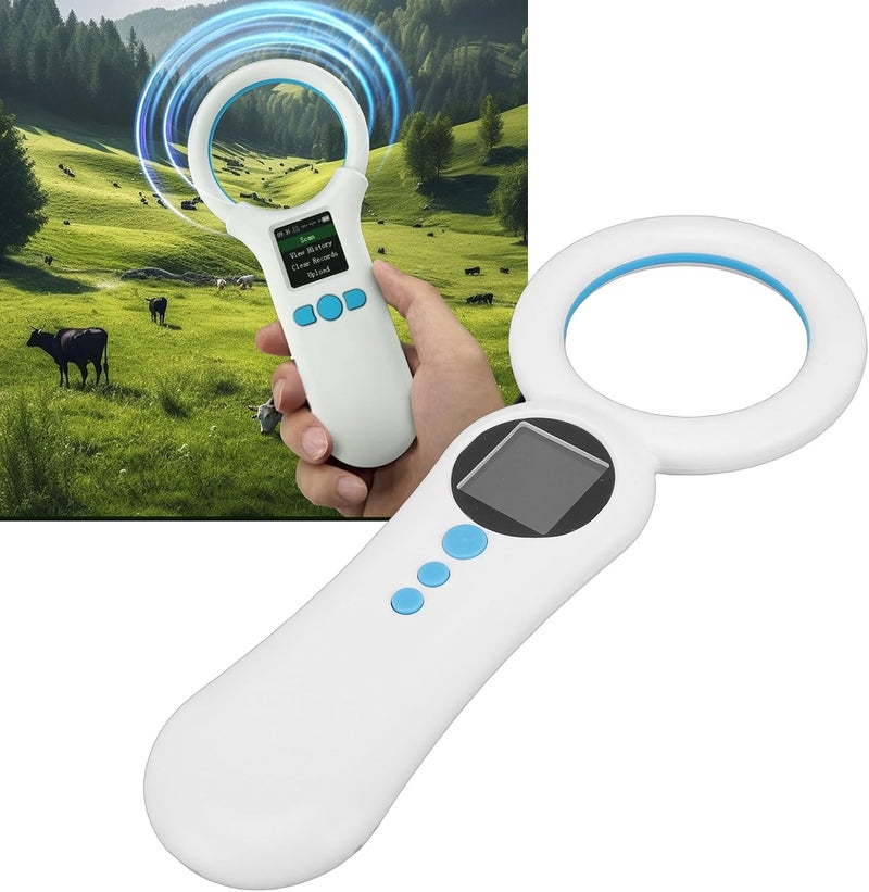 Luocute Multifunction BT Microchip Scanner, Pet Microchip Reader with Latest Operating System, 500 Records Data History Locally Available or Upload to PC Cell Phone PAD - Image 4