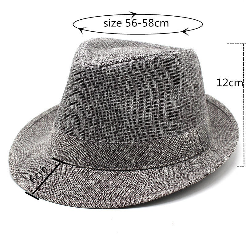 Feather Fedora Hat Unisex Autumn Winter Korean Fashion British  Hat - Image 2