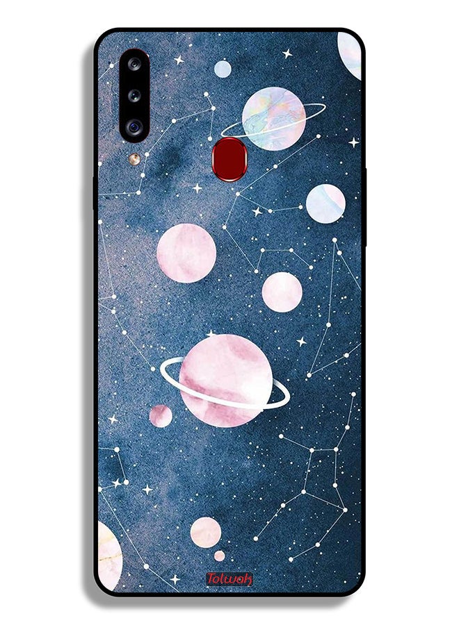 Tolwak Samsung Galaxy A20s Protective Case Cover Space Art - Image 1
