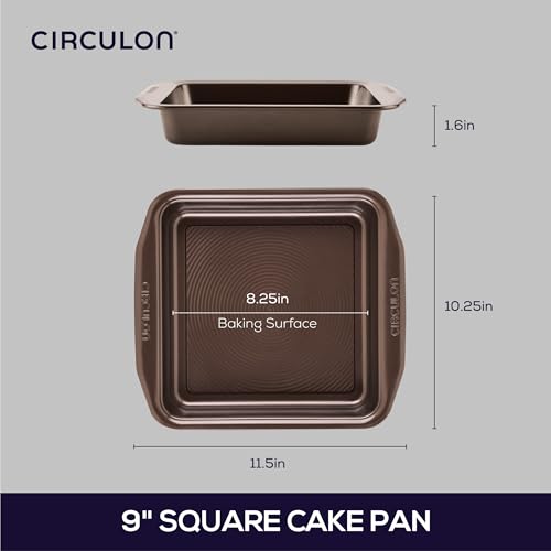 Circulon Symmetry Cake Pan, Chocolate - Image 2
