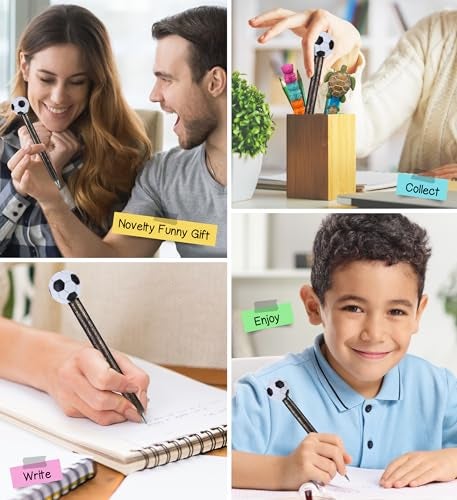 Planet Pens Soccer Novelty Pen – Nice, Fun and Unique Kids and Adults Ballpoint Pen, Cool Sports Writing Pen Instrument For School and Office Desk Decor Accessories - Image 4