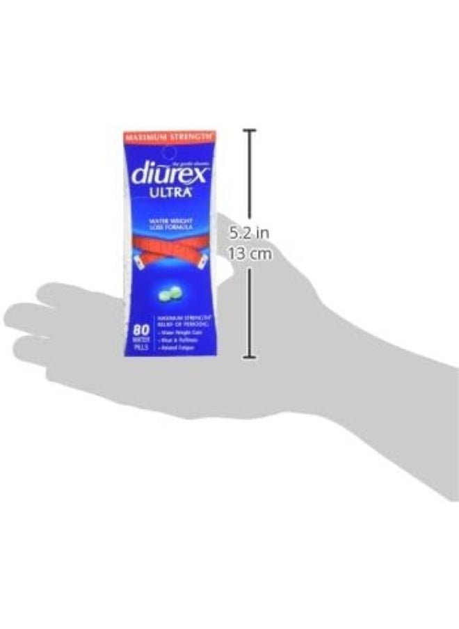Diurex Ultra Re-Energizing Water Pills - Relieve Water Bloat - Feel Better & Less Heavy - 80 Count  - Image 4