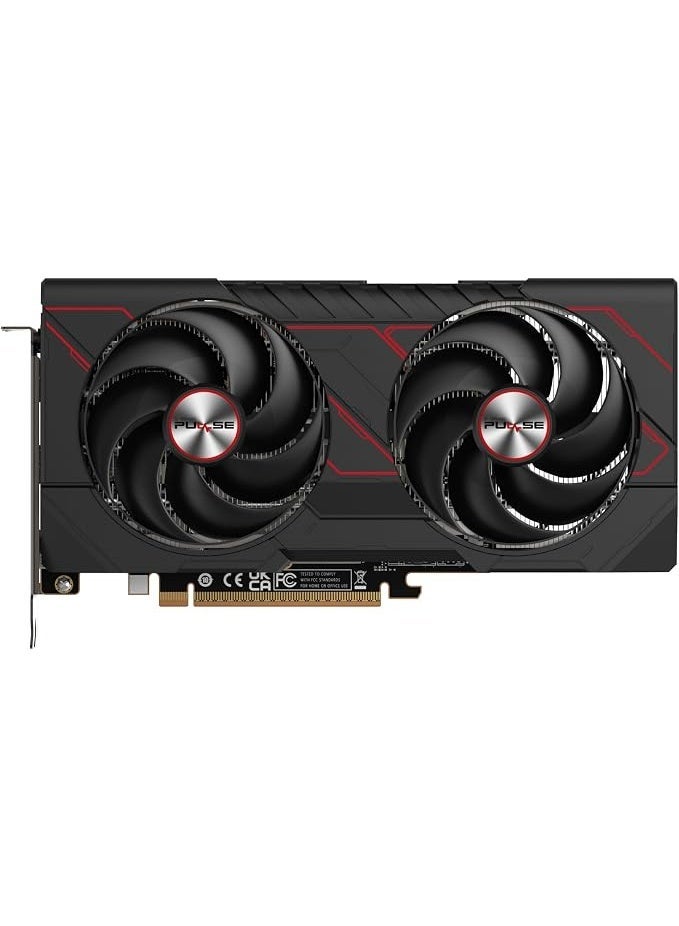 Sapphire Pulse AMD Radeon RX 9060 XT OC Gaming Edition 16GB GDDR6 Graphics Card, Dual HDMI, DisplayPort, Black - Image 2