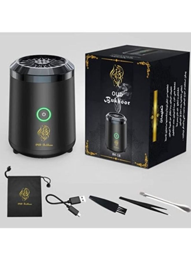 أكاليكس مصغرة الكهربائية البخور بخور الموقد ناشر رائحة أوسب قابلة للشحن للمنزل سيارة والسفر هدية عظيمة - Image 3