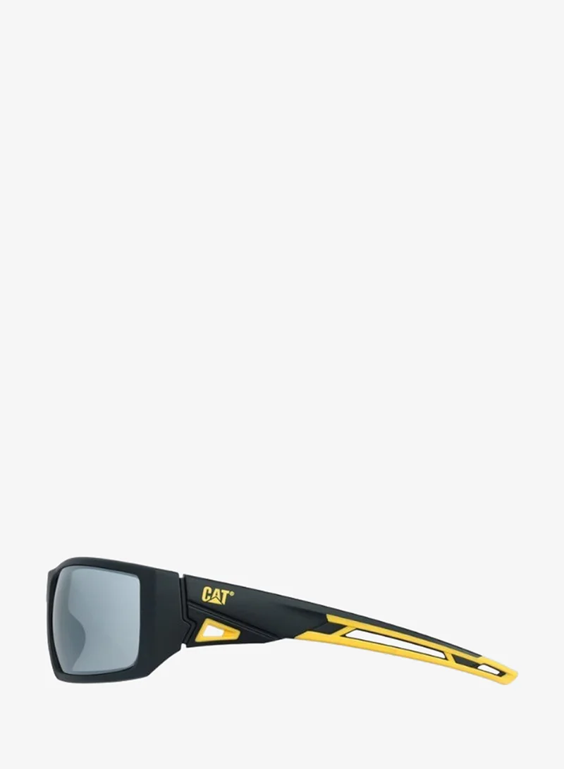 Caterpillar CAT CTSF‑REBAR Men’s TR90 Sunglasses – 67mm Industrial Frame – Rubber Grip Temples