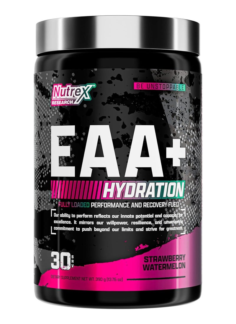 Nutrex Research - EAA+ Hydration Refuel Build Muscle Building Endurance And Muscle Recovery Strawberry Watermelon Flavor 30 Servings - Image 1