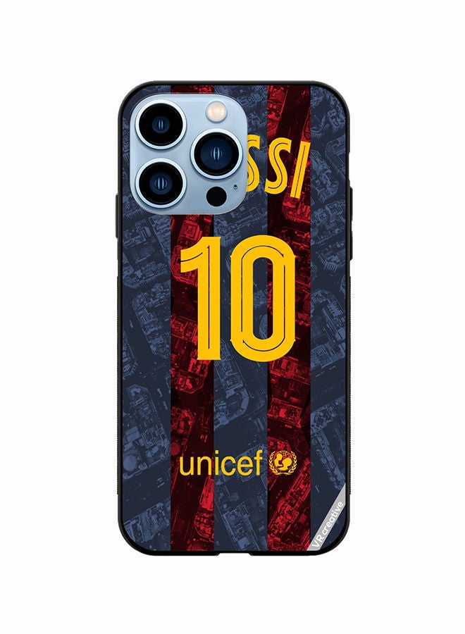 VR CREATIVE Protective Case Cover For Apple iPhone 14 Pro Messi Design Multicolour - Image 1
