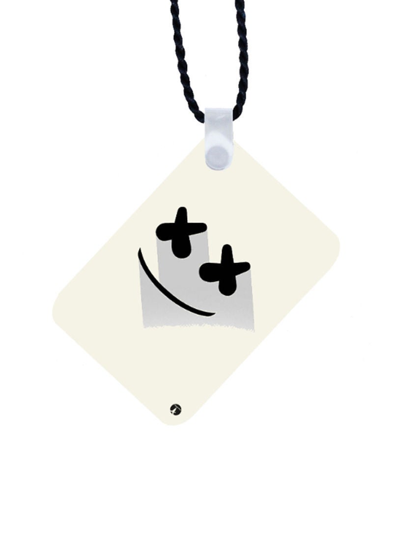RKN Marshmello Printed Car Mirror Pendant - Image 1