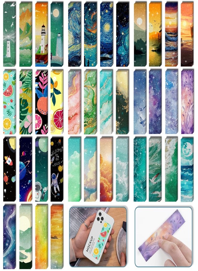 Bsenhe 120PCS Calming Strips Sensory Stickers Anxiety Relief Items Textured Stickers Classroom Fidgets Teen Adult Relieve Stress Mental Health Strips (Combination) - Image 1