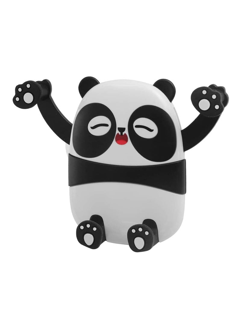 Adorable Cartoon Panda Car Phone Holder, 360° Rotatable Gravity Bracket for Universal Navigation (Black) - Image 4