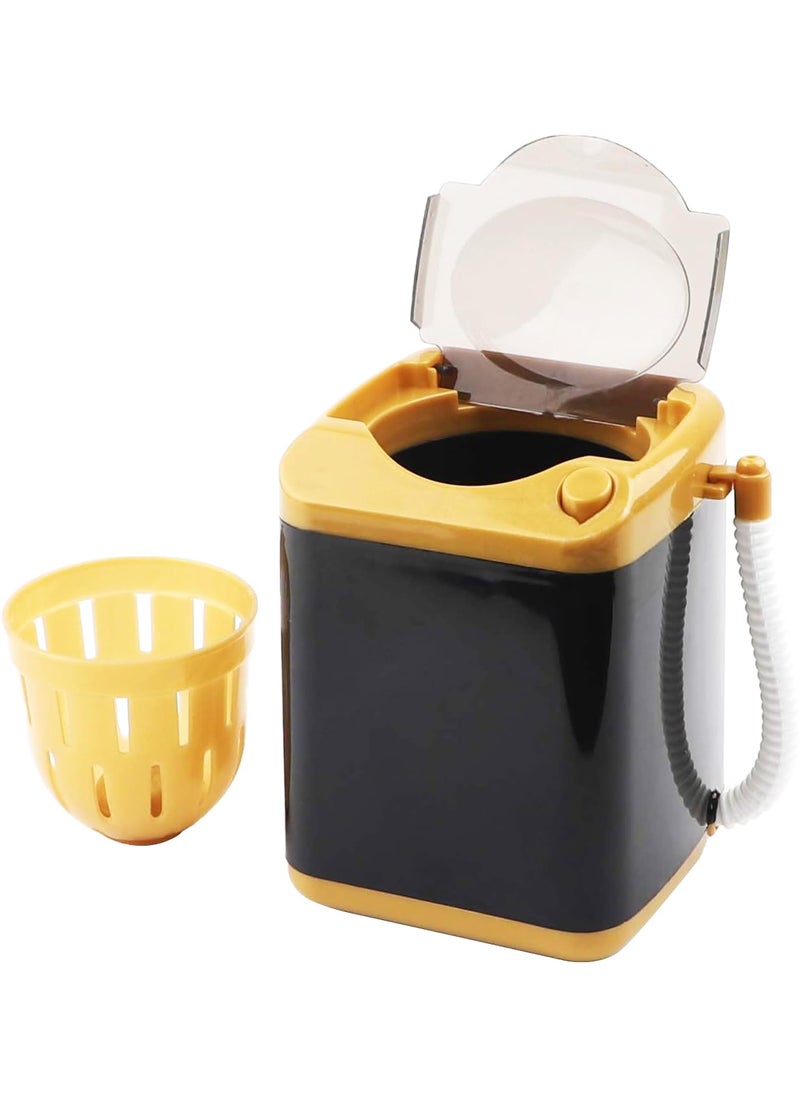 Framendino Framendino, Black Makeup Brush Sponge Washing Machine Comes with Bucket Automatic Drying Makeup Brush Sponge Puff 
