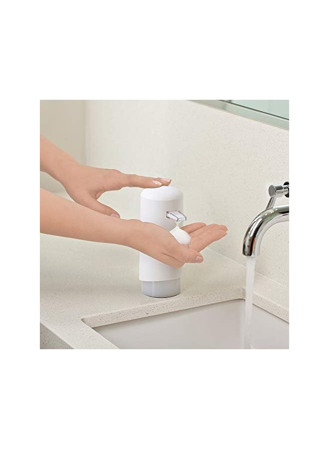 Raxoom Living Products 70250, Matte White Foam soap Dispenser - Image 4