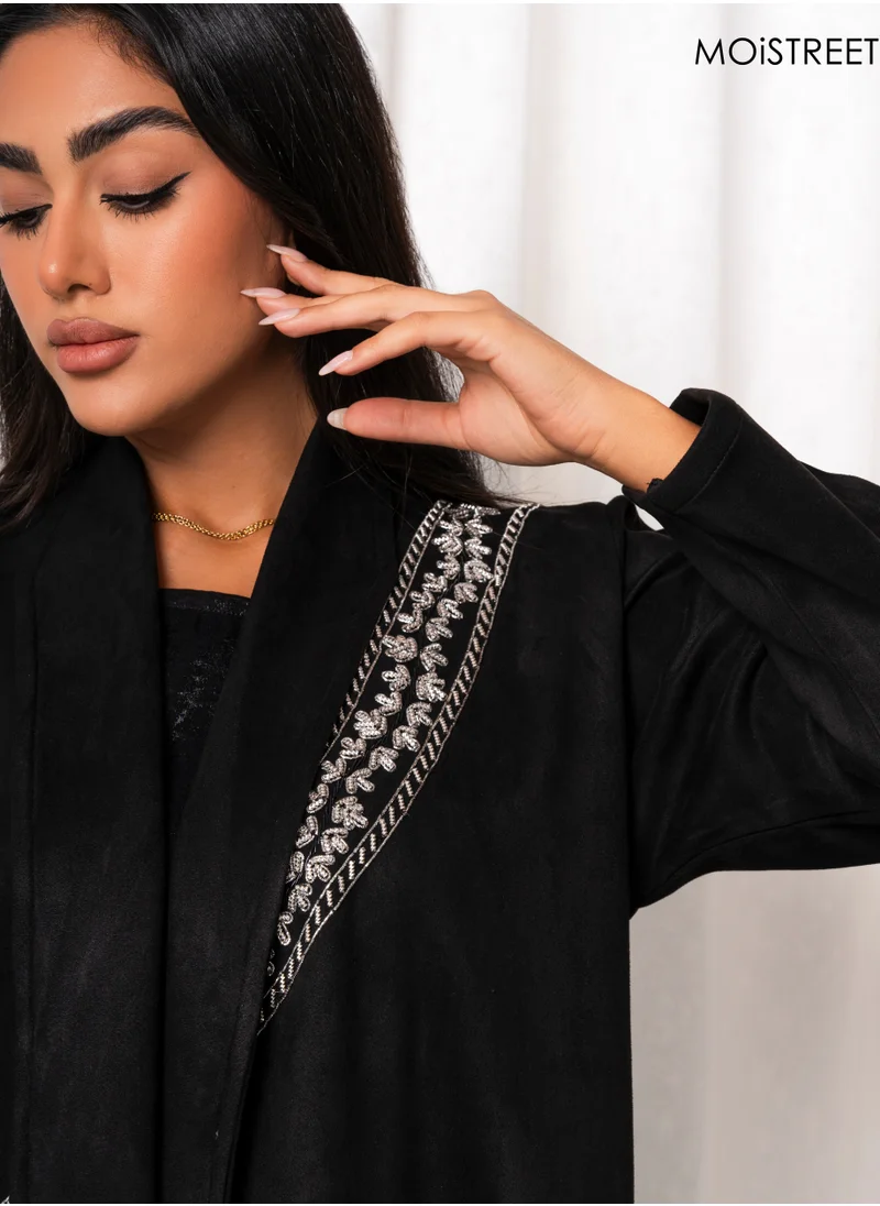Moistreet MOiSTREET Handmade Suede Chamois Abaya