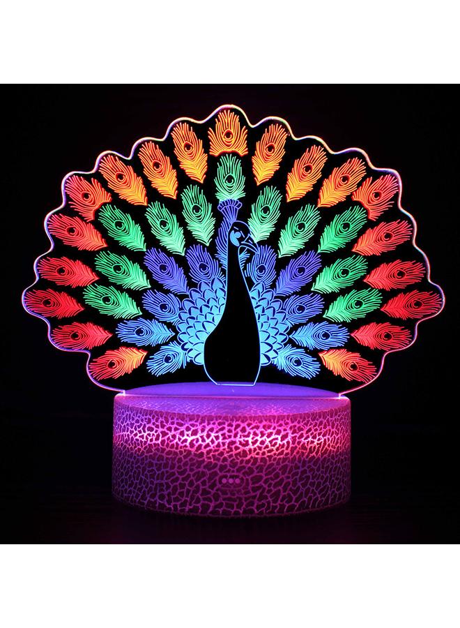 Bluejw Specialized E-commerce Animal Series 3D Night Light Colorful Touch Remote Control Desk Lamp Acrylic Bedside Atmosphere Lamp - Image 4