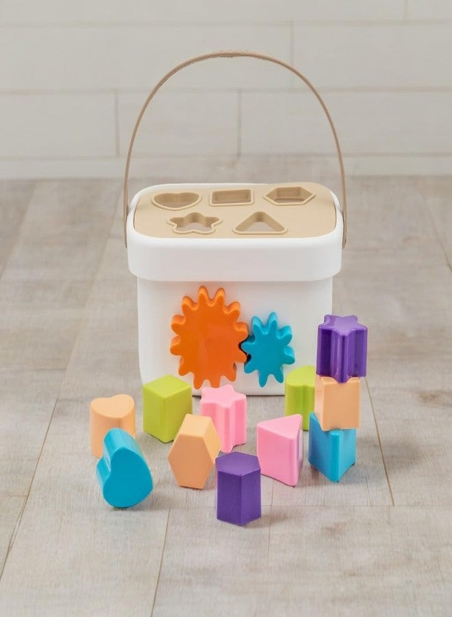 Avarin Shape Sorting Blocks Learning- Educational Activity Toys,Baby First Block Shape Sorting Toy for Toddlers, 10 Piece Colorful Sorter Cube Box & Shapes,1 Year Old Baby Toys - Image 5