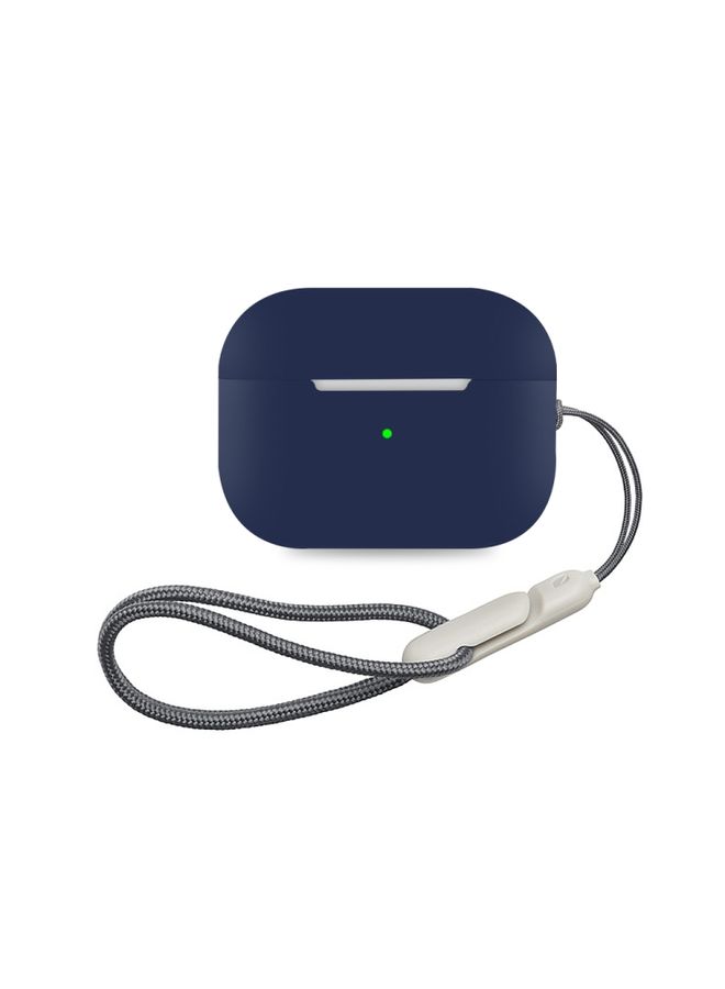 Raxoom Case Cover For AirPods Pro 2 Earphone Silicone Protective Case Dark Blue