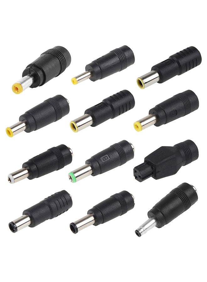 5.5 x 2.5mm DC Male to 5.5 x 2.1mm DC Female Power Plug Tip for Laptop Adapter