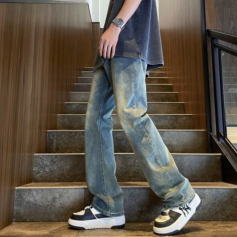 Unisex Casual Daily Denim Jeans - Image 3