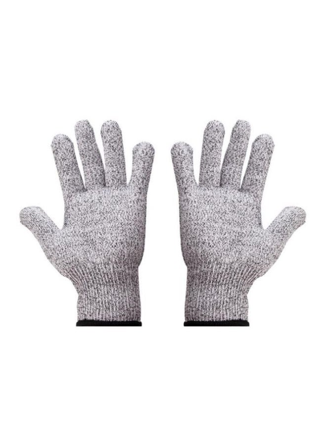 NIBEMINENT Hand Protection Safety Glove Grey M