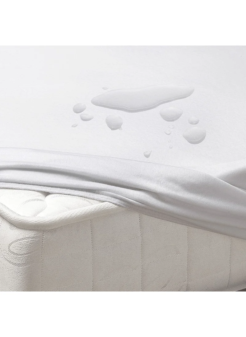 Tekstil Sepeti Textile Basket Liquid Proof Fitted Double Bed Underlayment ( 160 x 200 x 30 )