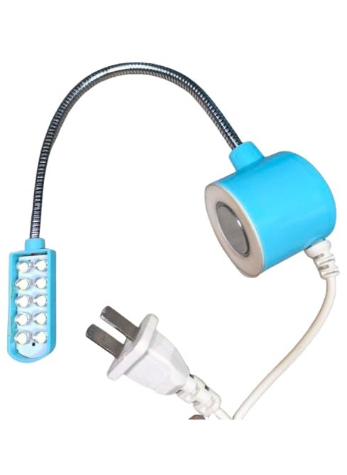Generic PACK OF 1 CHINESE LED LIGHT FOR INDUSTRIAL SEWING MACHINE CHINESE PLUG Sewing Machine Led Light Lamp Flexible Adjustable and Magnetic Base Suitable for All Kinds of Sewing Machine  - Image 1