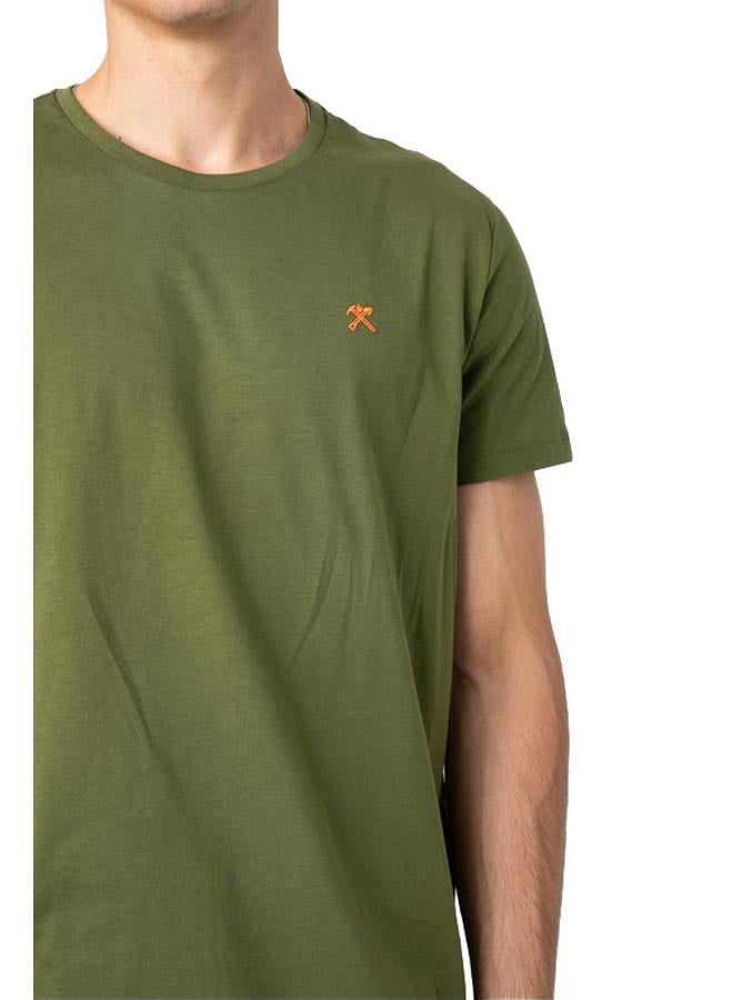 Marco Bergamo Round Neck T-Shirt With Logo  - Image 2