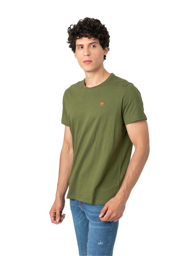 Marco Bergamo Round Neck T-Shirt With Logo  - Image 3