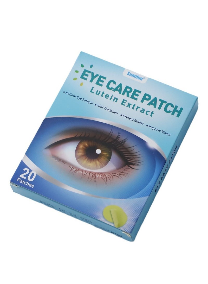 سوميفون لصقات العيون بالتوت الأزرق، تخفف من عدم الراحة في العيون الجافة، وتعمل على تقليل تعب العيون، والرؤية الضبابية، 20 قطعة - Image 5