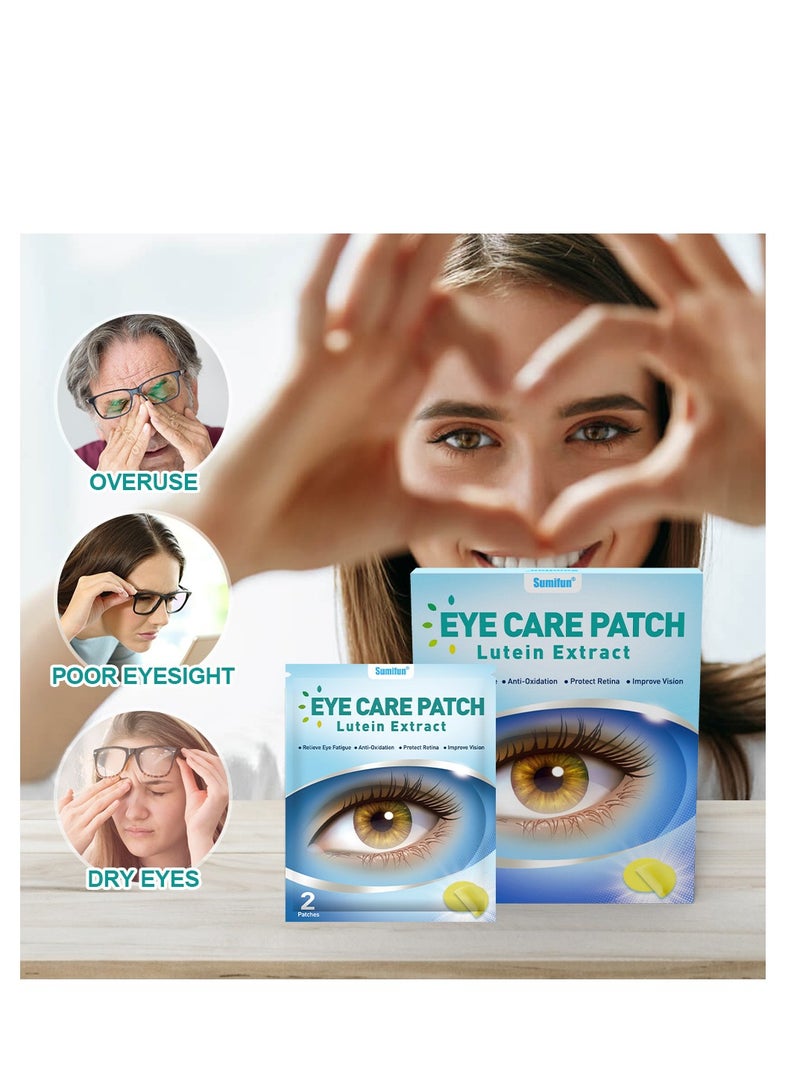 سوميفون لصقات العيون بالتوت الأزرق، تخفف من عدم الراحة في العيون الجافة، وتعمل على تقليل تعب العيون، والرؤية الضبابية، 20 قطعة - Image 4