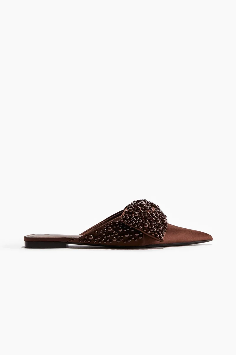H&M Embellished mules