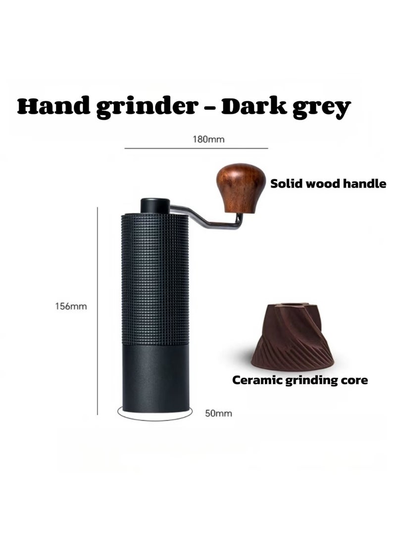 High Quality Portable Manual Coffee Grinder, Stainless Steel Coffee Grinder, Adjustable Ground Coffee Bean Thickness - Image 1