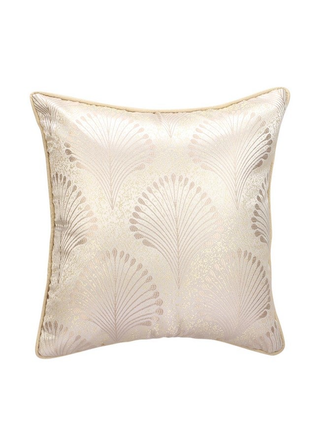 KINGLY 5 Packs Neutral Decorative Throw Pillow Covers 16x16 Inch for Living Room Couch Bed Sofa, Rustic Farmhouse Boho Home Decor, Soft Plush Striped Corduroy Square Cushion Cover 41x41cm (Cream) - Image 3